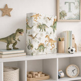 Friendly Fox Ordner A4 bunt, Aktenordner Kinder Ringordner, Ordner A4 bunt mit Hebelmechanik, Niederhalter und Griffloch für Jungen und Mädchen