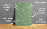 2 Stück Sammelmappen A4 mit Motiv, bunte Postmappe für DIN A4, Doppelpack