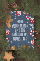 Weihnachtskarten Set, Postkarten zu Weihnachten