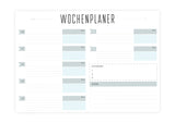 Schreibtischunterlage DIN A3 Wochenplaner Bürounterlage