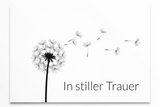 Trauerkarten mit Pusteblume Motiv