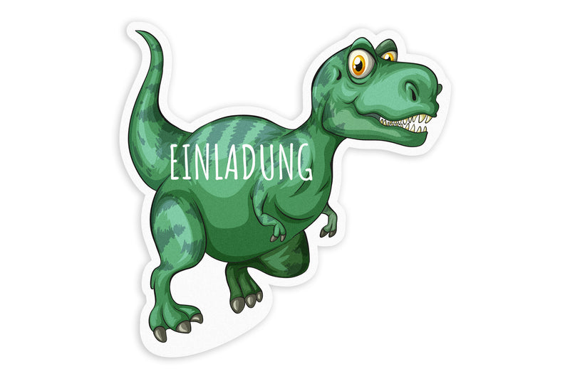 Einladungskarte in Trex Form